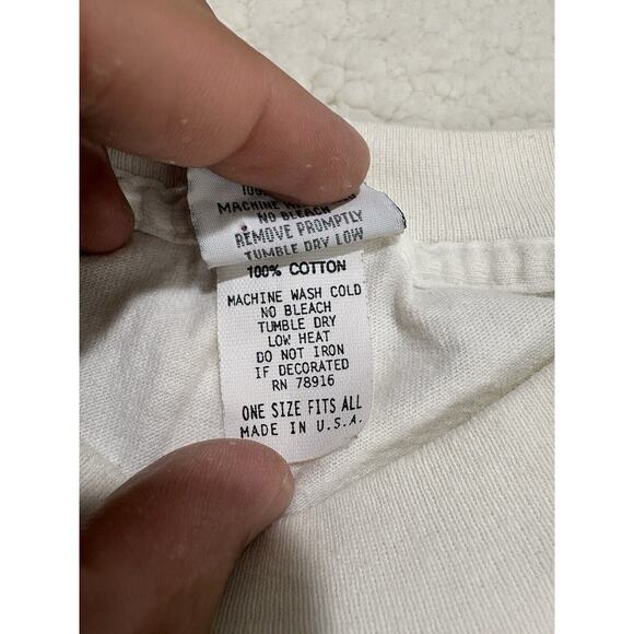 Vtg Heartland Apparel 90s Duck TShirt & Socks Sleep Set OSFA Single Stitch - Picture 5 of 11